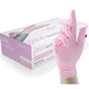 Unigloves Pearl Nitril – Pink – M