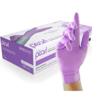 Unigloves Pearl Nitril – Violet – M