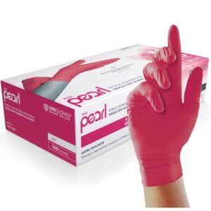 Unigloves Pearl Nitril – Red – M