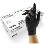 Unigloves Black Latex – Negre – M