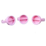 Inele pt pigmenti mici -cu despartitor – pink